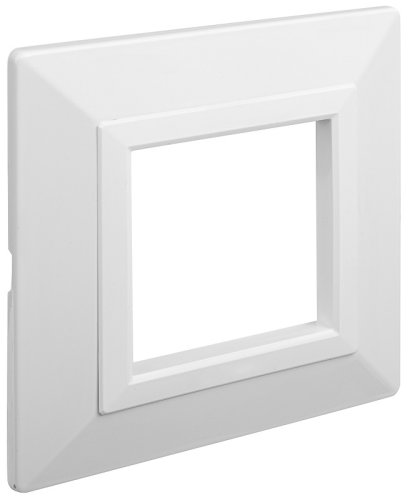 Рамка универсальная DKC Avanti 1-м. металл белый картинка